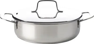 Produktbild von Beka Maestro 15024244 Kochtopf inkl. Deckel, Edelstahl, 24 cm Durchmesser, Induktionsherd-geeignet