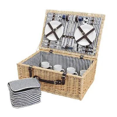 Produktbild von Picknickkorb für 4 Personen 54x37x21cm (1 Stück)
