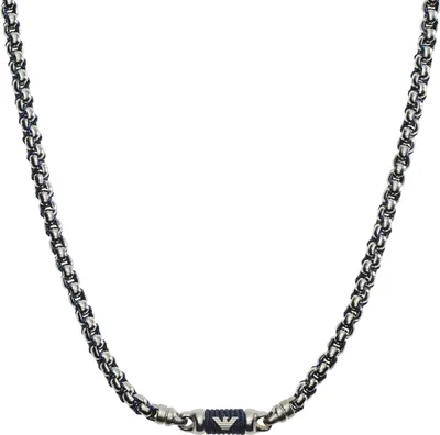Produktbild von Emporio Armani Halskette Für Männer, Länge: 525mm +/- 5mm / Größe Anhänger: 18.4