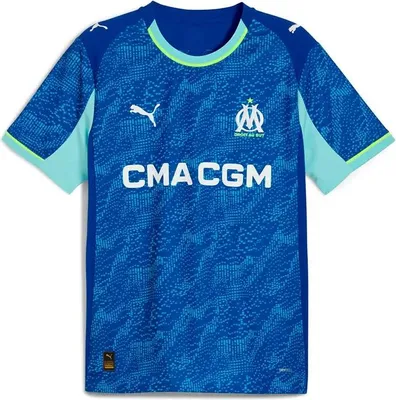 Produktbild von Puma Olympique Marseille 25/26 Replica Drittes Kurzarm-t-shirt Blau M Herren Blau M