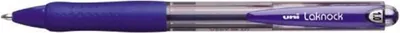 Image de stylo à bille rétractable uni-ball Laknock bleu large