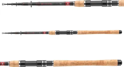 Produktbild von DAIWA Ninja X Tele Spin, 2,4m, 7,87ft, 20-60g, 7 Teile, Spinning Angelrute, 11638-242