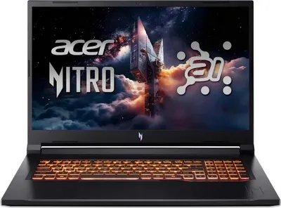 Produktbild von Acer Nitro V 17 AI ANV17-41-R5NM, 17.3" FHD 144Hz, Ryzen 7 260, 16GB, 1TB, RTX 5060, Win11