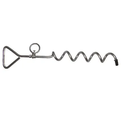 Image de Piquet Chien En Chrome Longueur 40 Cm