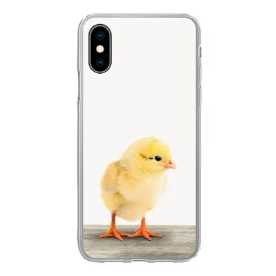 Produktbild von MuchoWow® Handyhülle Schutzhülle Hülle für iPhone X Küken - Tiere - Jungen - Mädchen - Kinder Silikon Softcase Handy Hülle - Handyhülle
