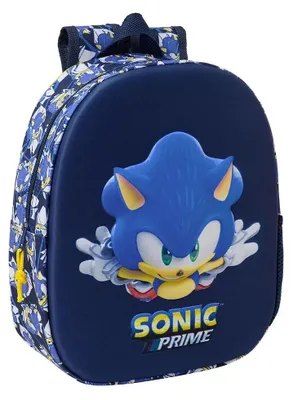 Produktbild von Safta Sonic City 3d 8.64l 32x43x14 Cm 612595890 Rucksack Blau  Kinder Blau One Size