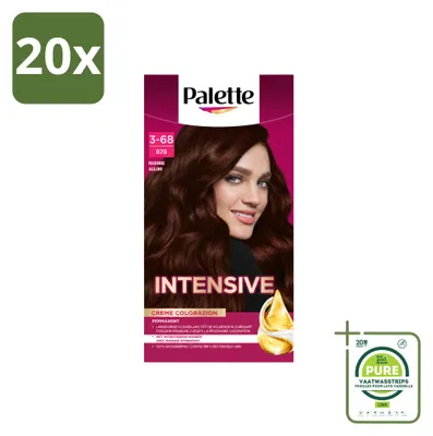 Image de 20 x Coloration pour cheveux Poly Palette - Nuance mahonie 878 - 115 ml - Pack économique - 20 pièces