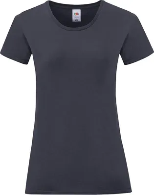 Produktbild von Damen-T-Shirt, Kurzarm - FOL ICONIC T/W - deep navy - Größe S