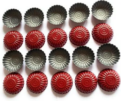 Produktbild von Famanu Mini-Backform Set - 20 Stück 6 cm Tartelette-Formen mit Antihaftbeschichtung