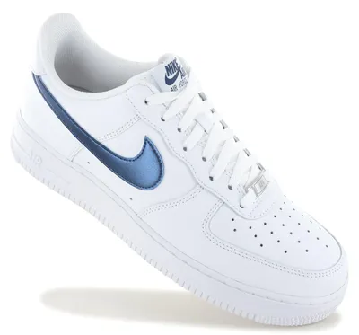 Immagine prodotto di Nike Air Force 1 Low 07 LV8 - Team USA - Scarpe da ginnastica da uomo, colore bianco, codice prodotto IQ0407-100, taglia EU 47.5 / US 13