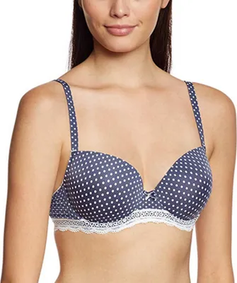 Produktbild von Sassa Damen Bügel BH 28132, Einfarbig, Gr. 75C, Blau (Nachtblau 787)