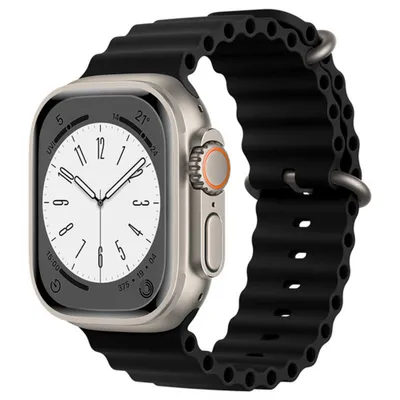 Obrázok produktu pre Techsuit Remienok (W038) - Apple Watch 1/2/3/4/5/6/7/8/SE/SE 2/Ultra (42/44/45/49mm) - ierna
