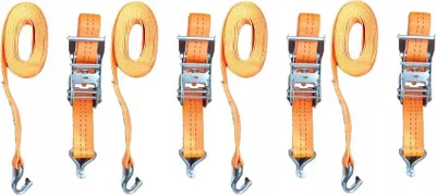 Produktbild von 4 Stk. Spanngurte für Transport Zurrgurte 2T 4m Spanngurt