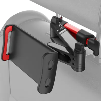 Produktbild von Ausziehbare KFZ-Kopfstützen Halterung um 360 ° drehbar Tablet-Halterung, Verstellbarer Ständer, Kopfstütze KFZ Halterung Universal, für 4,4-11 Zoll