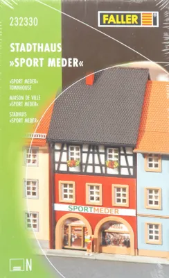 Produktbild von Faller 232330 N Stadthaus Sport-Meder, Divers
