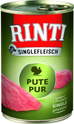 Produktbild von Rinti Singlefleisch Exclusive Pute Pur 400g