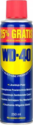 Zdjęcie produktu dla WD-40 250 ml – wielofunkcyjny preparat smarujący i antykorozyjny