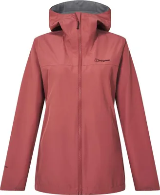 Rosa Berghaus Deluge Pro 3.0 Jacke mit Kapuze und durchgehendem Reißverschluss