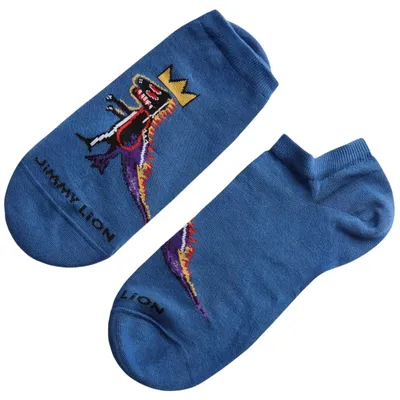 Produktbild von Jimmy Lion Basquiat Pez Dispenser Kurze Socken Blau EU 41-46 Herren,Damen Blau EU 41-46