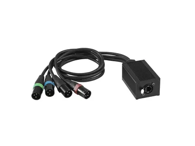Image de EUROLITE DNK-1 Adapter DMX-RJ45 (70064831)