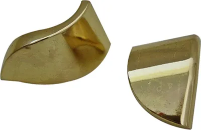 Produktbild von Massiver Möbelknopf Ausführung Messing Optik Schubladenknopf Kommodenknopf