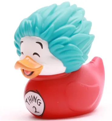 Produktbild von TUBBZ Badeente The Cat in the Hat Thing 2 Mini Vinyl 5 cm