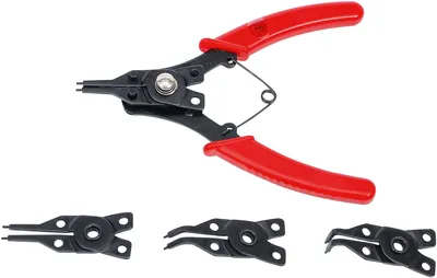 Produktbild von KRAFTMANN 454 Sprengringzangen-Sortiment, 5-tlg.
