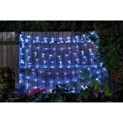Image de Guirlande Solaire d'Extérieur SMARDTV Ultra, 100 LED, Blanc Froid, 21,8m, 15L