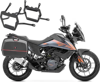 Obrázek produktu pro Boční kufry + nosič kufrů vhodné pro kufry KTM 390 Adventure 20-24