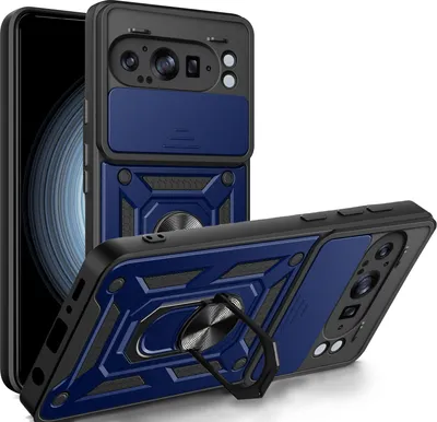 Produktbild von Outdoor Panzer Hülle für Google Pixel 9 Pro XL Handyhülle mit Kameraschutz Case in Blau
