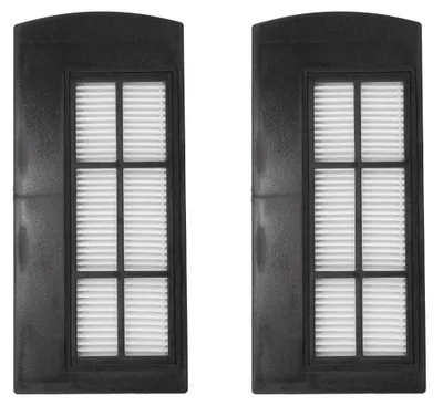 6er-Pack HEPA-Filter für X9/X9PRO Saugroboter, schwarz