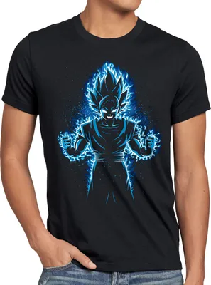 Produktbild von style3 son-goku Max Power Herren T-Shirt turtle gt z roshi dragon