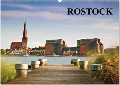 Produktbild von Rostock (Wandkalender 2025 DIN A2 quer), CALVENDO Monatskalender