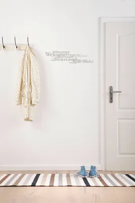 Produktbild von Komar Living Sticker "Welcome"  50 x 70 cm, grau, 19700h