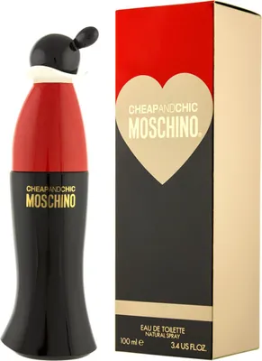 Obrázek produktu pro Moschino Cheap and Chic, Ženy, 100 ml, Nedoplnitelná lahvička, Bergamot, Petitgrain, Yuzu, Brambořík, Jasmín, Pivoňka, Růže, Fialka, Leknín, Ambra, Kosatec, Pižmo, Santalové dřevo, Tonkové boby, Vanilka, Vetiver