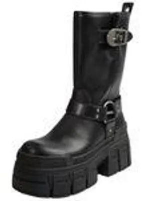 Obrázek produktu pro Dámské elegantní boty Buffalo Gospher Biker Mid PD00018389, černé