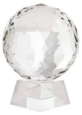 Immagine prodotto di Sfera di cristallo su supporto in vetro - Casa Padrino Luxury Collection