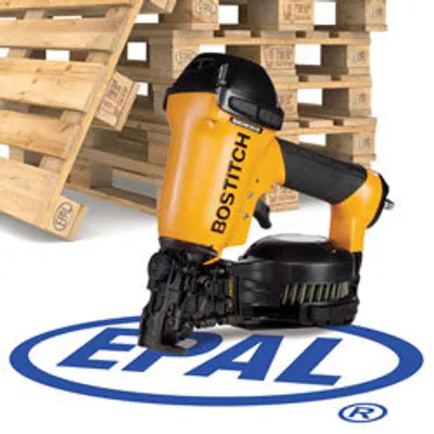 Produktbild von BOSTITCH Coilnagler RN46DW-1EPAL, Druckluftnagler, Nagelgerät, Nagler im kompakten Design, 8,3 BAR
