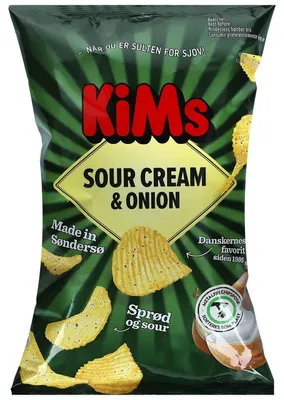Produktbild von KiMs Sour Cream & Onion 160g