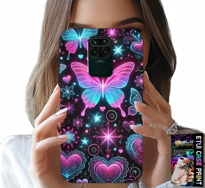 Produktbild von Fall Für Xiaomi Note 9 - Bunte Schmetterling Herz Mode Designs Fall