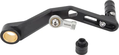 Produktbild von Schwarz Motorrad Verstellbarer Klappschalthebel Schaltpedalhebel Aluminiumlegierung Passend für F750GS F850GS ADV Schwarz