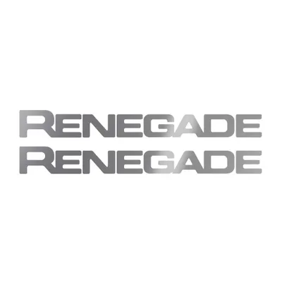 Immagine prodotto di Adesivo per Jeep Renegade per maniglie delle porte, argento, 10 cm, 2 pezzi
