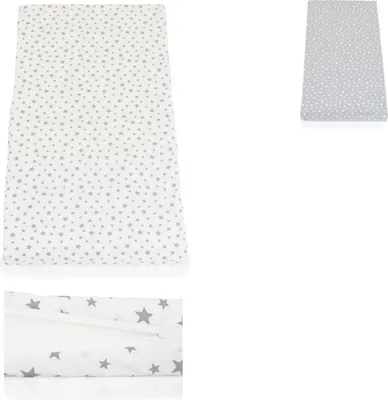 Produktbild von Hugzzz Classico Weiß 120 x 60 x 9 cm Kinderbettmatratze 110822