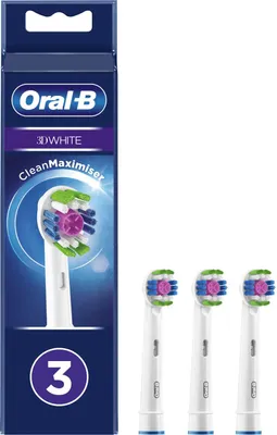 Zdjęcie produktu dla Wymienna główka szczoteczki Oral-B 3D White 3 szt.