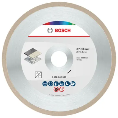Imagen del producto de Disco de corte cerámico, 180 x 7 mm, con agujero de 25,4 mm