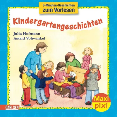 Produktbild von Kindergarten-Geschichten: 3-Minuten-Geschichten zum Vorlesen