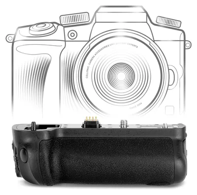 Produktbild von CELLONIC Batteriegriff DMW-BGGH3 kompatibel mit Panasonic Lumix DMC-GH3, DMC-GH3A, DMC-GH3H, DMC-GH4, DMC-GH4A Akkugriff für DMW-BLF19 Battery Grip - Kamera Hochformatgriff, Multifunktions Handgriff, Vertical Grip
