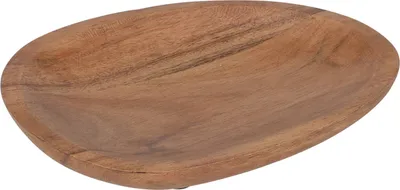 Obrázek produktu pro Dřevěný talíř, 16 x 13 x 1,5 cm