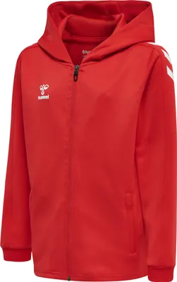 Produktbild von hummel Core XK Poly Kapuzenjacke Kinder true red 128