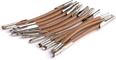 Produktbild von RINGELSPITZ - Elastische Schnürsenkel ohne Binden - Smart! Gummisenkel - 6,5 cm, cognac